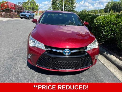Ruby Flare Pearl 2015 Toyota Camry Hybrid SE