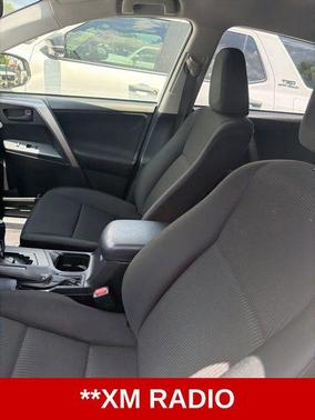 Super White 2017 Toyota RAV4 LE