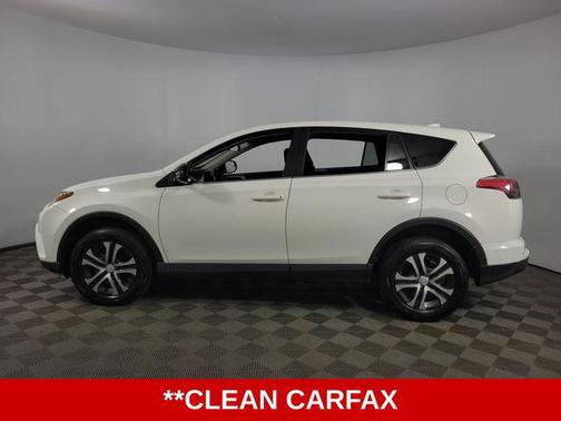 Super White 2017 Toyota RAV4 LE