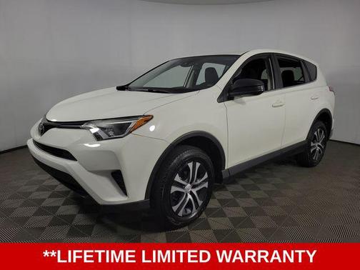 Super White 2017 Toyota RAV4 LE