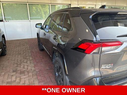Magnetic Gray Metallic/Midnight Black Metallic 2024 Toyota RAV4 Hybrid SE