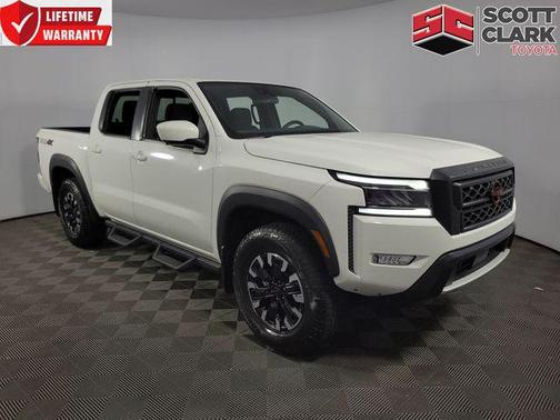 Glacier White 2023 Nissan Frontier PRO-4X