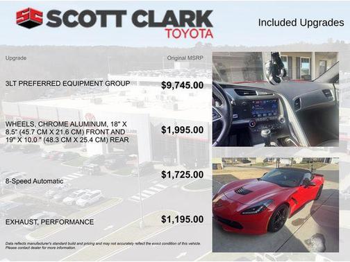 2017 Chevrolet Corvette Stingray