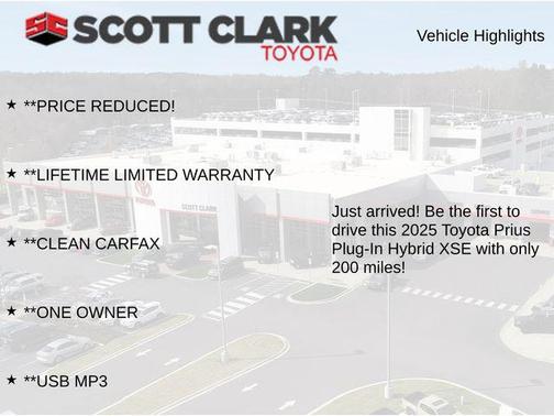 2025 Toyota Prius Plug-In Hybrid XSE