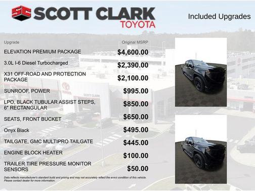 Onyx Black 2025 GMC Sierra 1500 Elevation