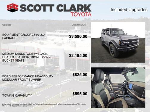 Carbonized Gray Metallic 2022 Ford Bronco Wildtrak