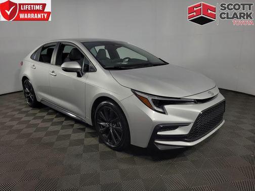 Classic Silver Metallic 2024 Toyota Corolla SE