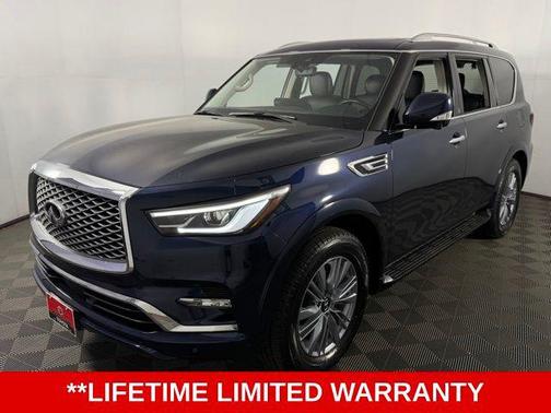 Hermosa Blue 2024 INFINITI QX80 Luxe