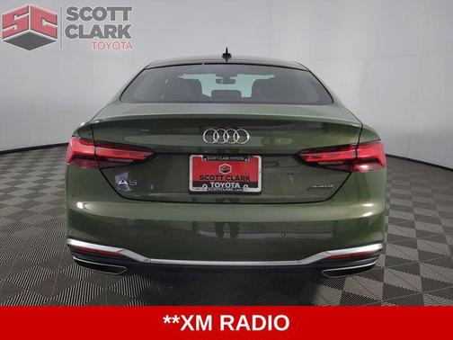 District Green Metallic 2024 Audi A5 Sportback 45 S Line Premium Plus
