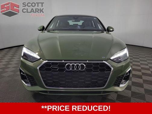 District Green Metallic 2024 Audi A5 Sportback 45 S Line Premium Plus