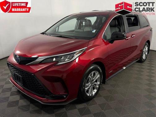 Ruby Flare Pearl 2021 Toyota Sienna XSE 7 Passenger
