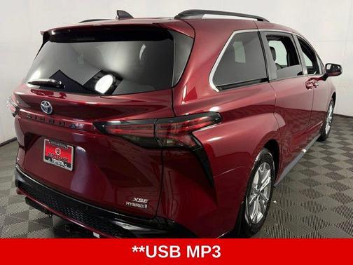 Ruby Flare Pearl 2021 Toyota Sienna XSE 7 Passenger