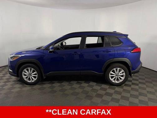 Blue Crush Metallic 2024 Toyota Corolla Cross LE