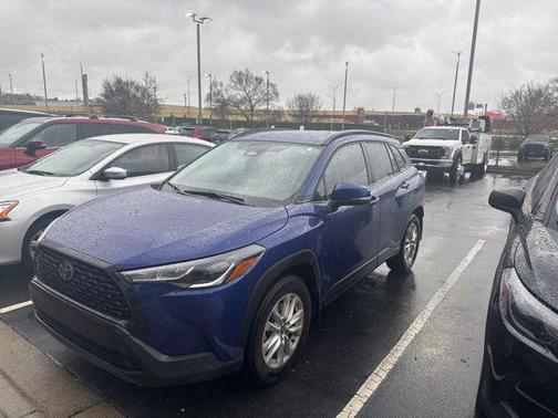 Blue Crush Metallic 2024 Toyota Corolla Cross LE