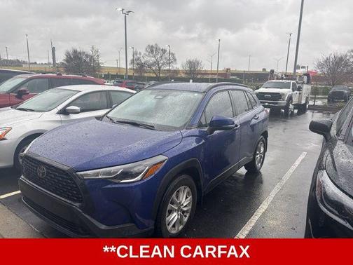 Blue Crush Metallic 2024 Toyota Corolla Cross LE