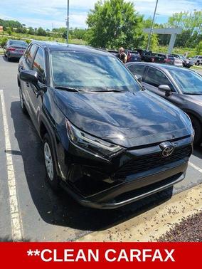 Midnight Black Metallic 2025 Toyota RAV4 LE
