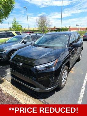 Midnight Black Metallic 2025 Toyota RAV4 LE