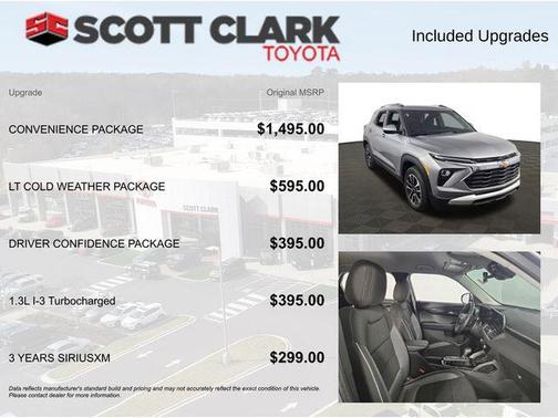 Sterling Gray Metallic 2025 Chevrolet Trailblazer LT