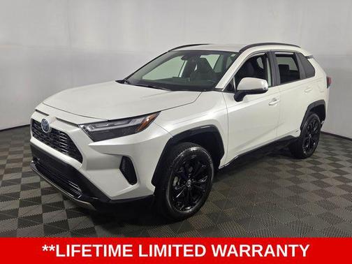 Wind Chill Pearl 2024 Toyota RAV4 Hybrid SE