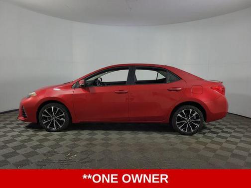 Barcelona Red Metallic 2017 Toyota Corolla SE