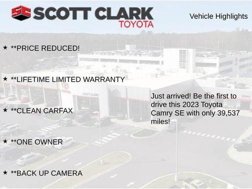 2023 Toyota Camry SE