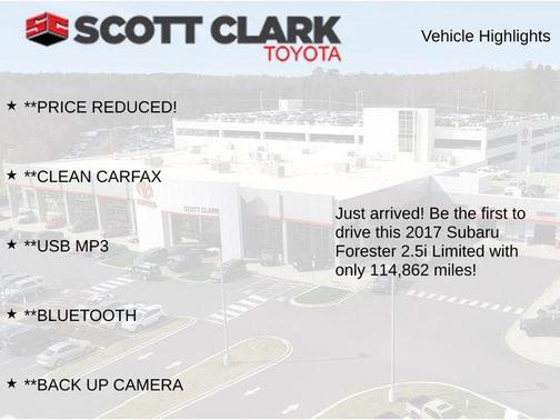 2017 Subaru Forester 2.5i Limited