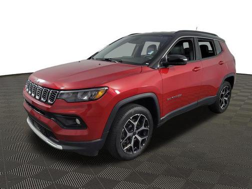 Red Hot Pearlcoat 2025 Jeep Compass Limited