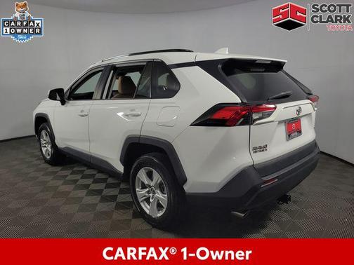 Super White 2019 Toyota RAV4 XLE
