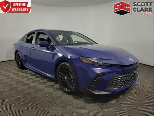 Blue 2025 Toyota Camry SE