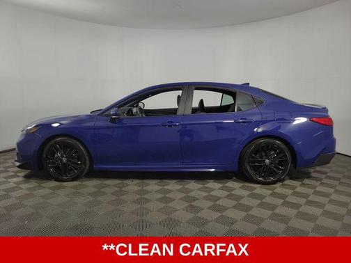 Blue 2025 Toyota Camry SE