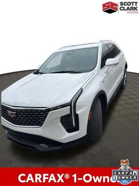 Crystal White Tricoat 2024 Cadillac XT4 Sport