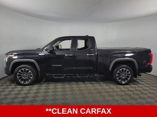 Midnight Black Metallic 2022 Toyota Tundra Limited