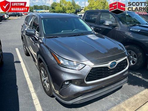 Magnetic Gray Metallic 2020 Toyota Highlander Hybrid XLE