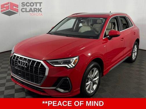 Progressive Red Metallic 2024 Audi Q3 Premium 45 TFSI S line quattro Tiptronic