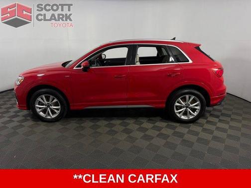 Progressive Red Metallic 2024 Audi Q3 Premium 45 TFSI S line quattro Tiptronic
