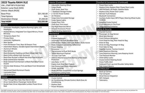 2023 Toyota RAV4 XLE