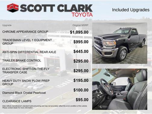 2020 RAM 2500 Tradesman Regular Cab 4X4 8' Box