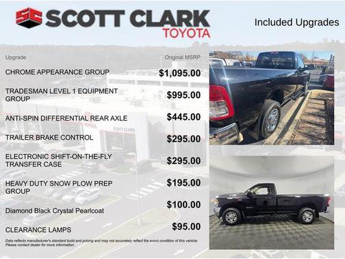 2020 RAM 2500 Tradesman Regular Cab 4X4 8' Box