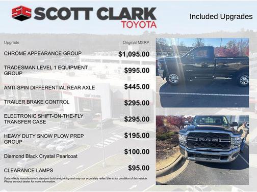 2020 RAM 2500 Tradesman Regular Cab 4X4 8' Box