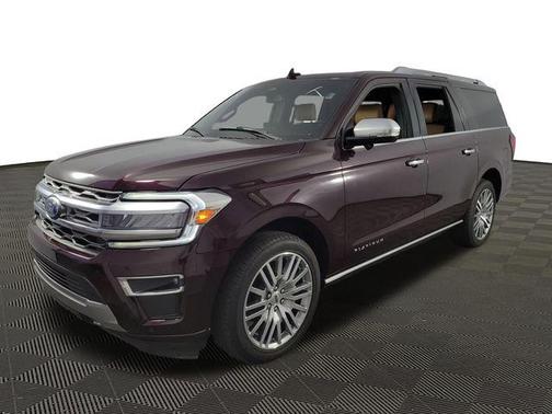 Jewel Red Metallic Tinted Clearcoat 2023 Ford Expedition Max Platinum