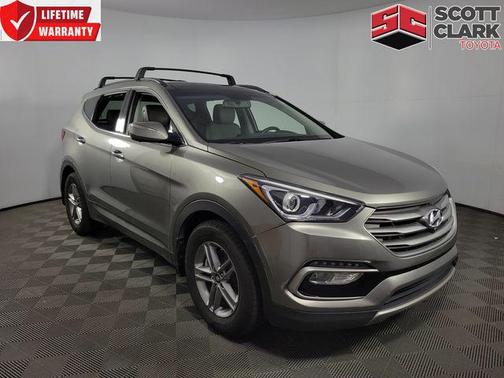 Gray 2017 Hyundai Santa Fe Sport 2.4L