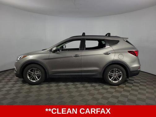 Gray 2017 Hyundai Santa Fe Sport 2.4L
