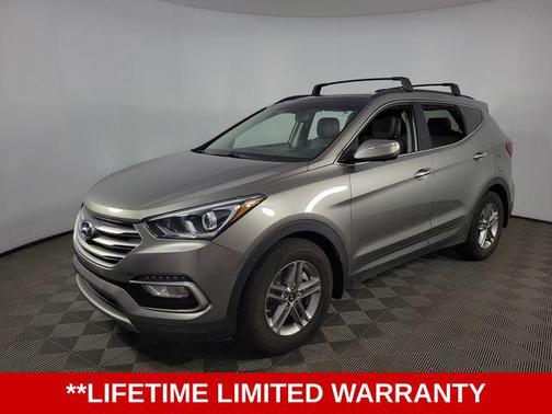 Gray 2017 Hyundai Santa Fe Sport 2.4L