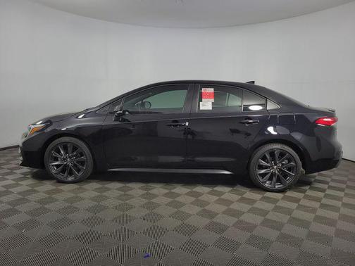 Midnight Black Metallic 2026 Toyota Corolla SE