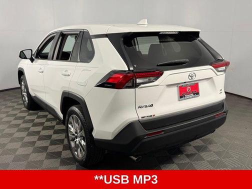 White 2022 Toyota RAV4 LE