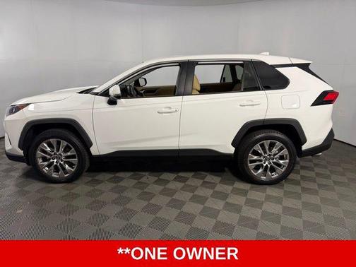 White 2022 Toyota RAV4 LE