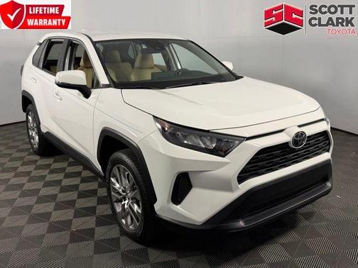 White 2022 Toyota RAV4 LE