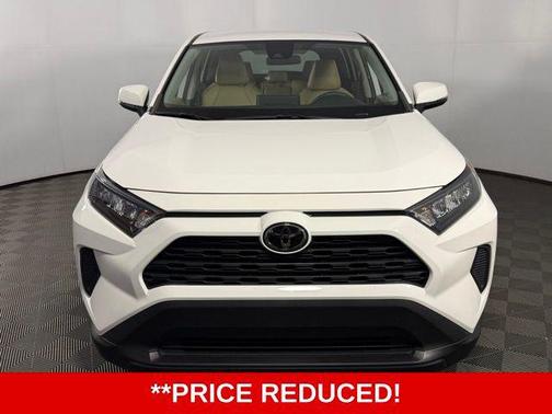 White 2022 Toyota RAV4 LE