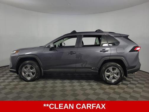 Magnetic Gray Metallic 2025 Toyota RAV4 Hybrid XLE