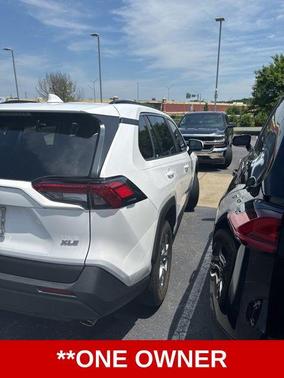 White 2022 Toyota RAV4 XLE